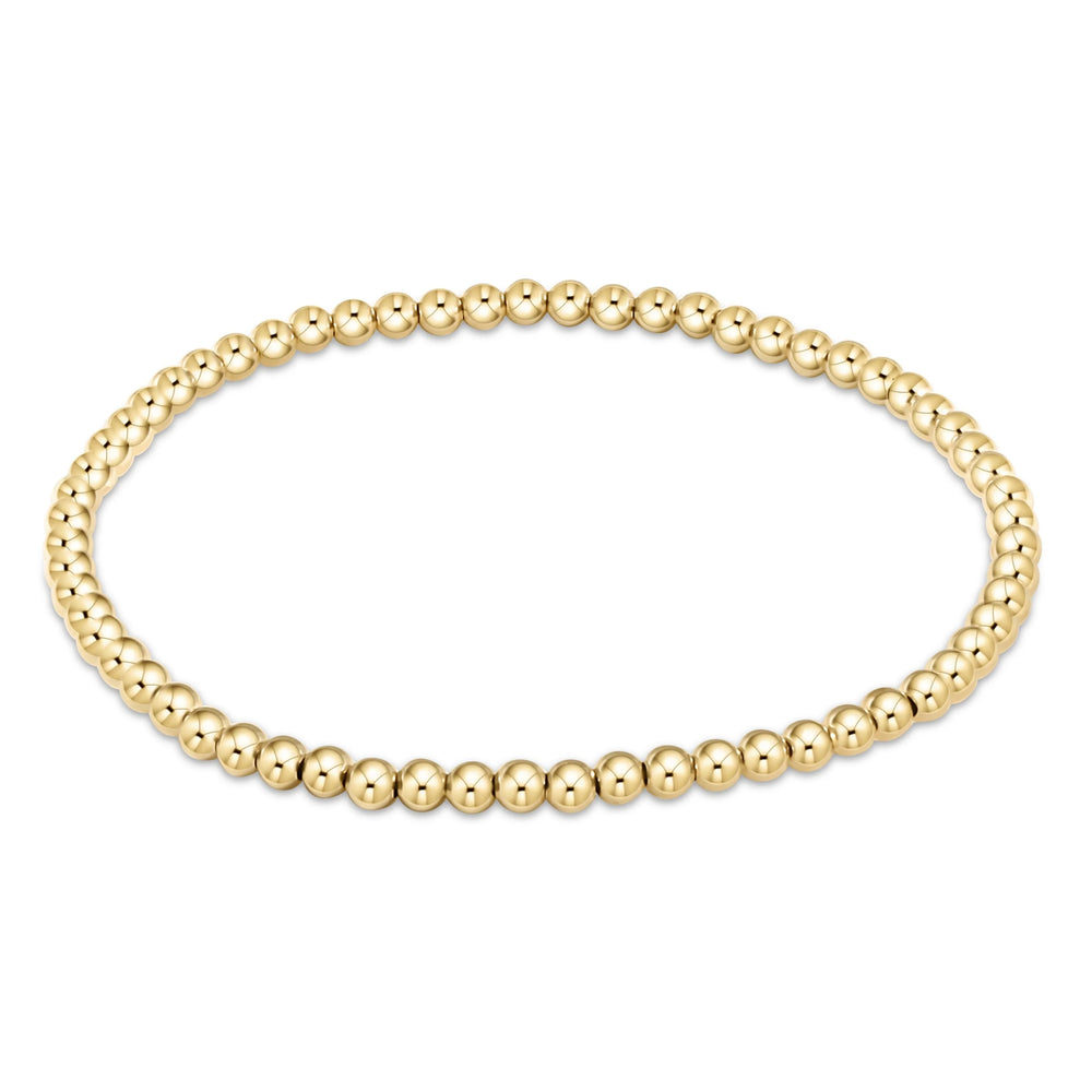 Enewton Classic Gold 3mm Bead Bracelet - Eden Lifestyle
