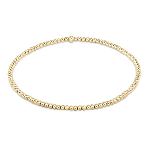 Enewton Classic Gold 2mm Bead Bracelet - Eden Lifestyle