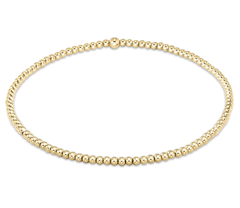 Enewton Egirl Classic Gold 2mm Bead Bracelet - Eden Lifestyle