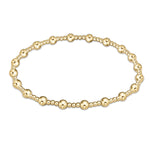 Enewton Classic Sincerity Pattern 4mm Bead Bracelet - Gold - Eden Lifestyle