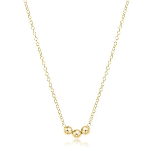 16" necklace gold - joy - Eden Lifestyle