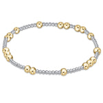 Hope Unwritten 4mm Bracelet - Mixed Metal - Eden Lifestyle