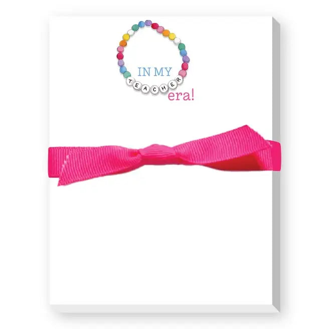 In My Teacher Era Mini Notepad - Eden Lifestyle