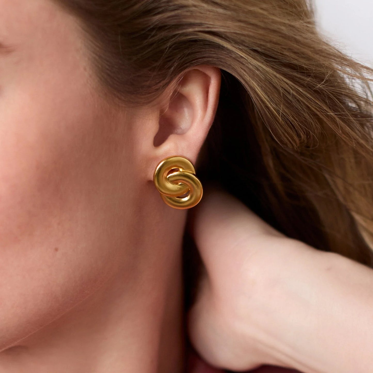 Infinity Earring Gold - Eden Lifestyle
