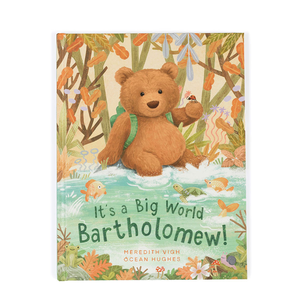 Jellycat It's A Big World Bartholomew Book - Eden Lifestyle