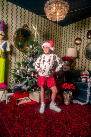 Kids White Elf on the Shelf Sweatshirt - Eden Lifestyle