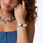 Cannes Statement Hinge Bangle - Eden Lifestyle