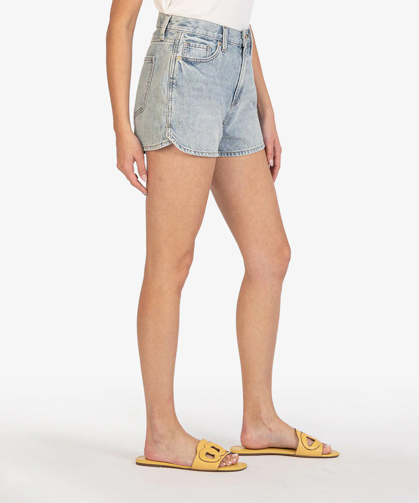 KUT from the Kloth Jane High Rise Short (Able Wash) - Eden Lifestyle