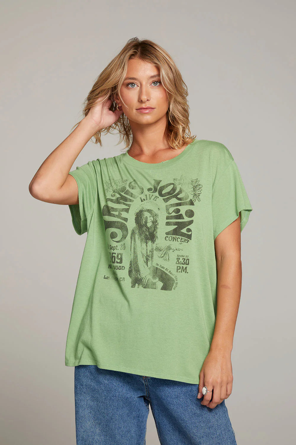 Janis Joplin Hollywood Bowl Tee - Eden Lifestyle
