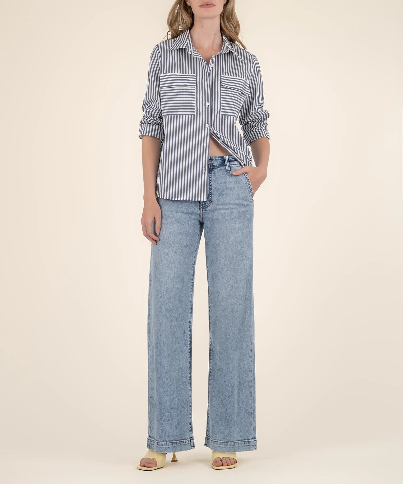 Jean High Rise Wide Leg - Eden Lifestyle