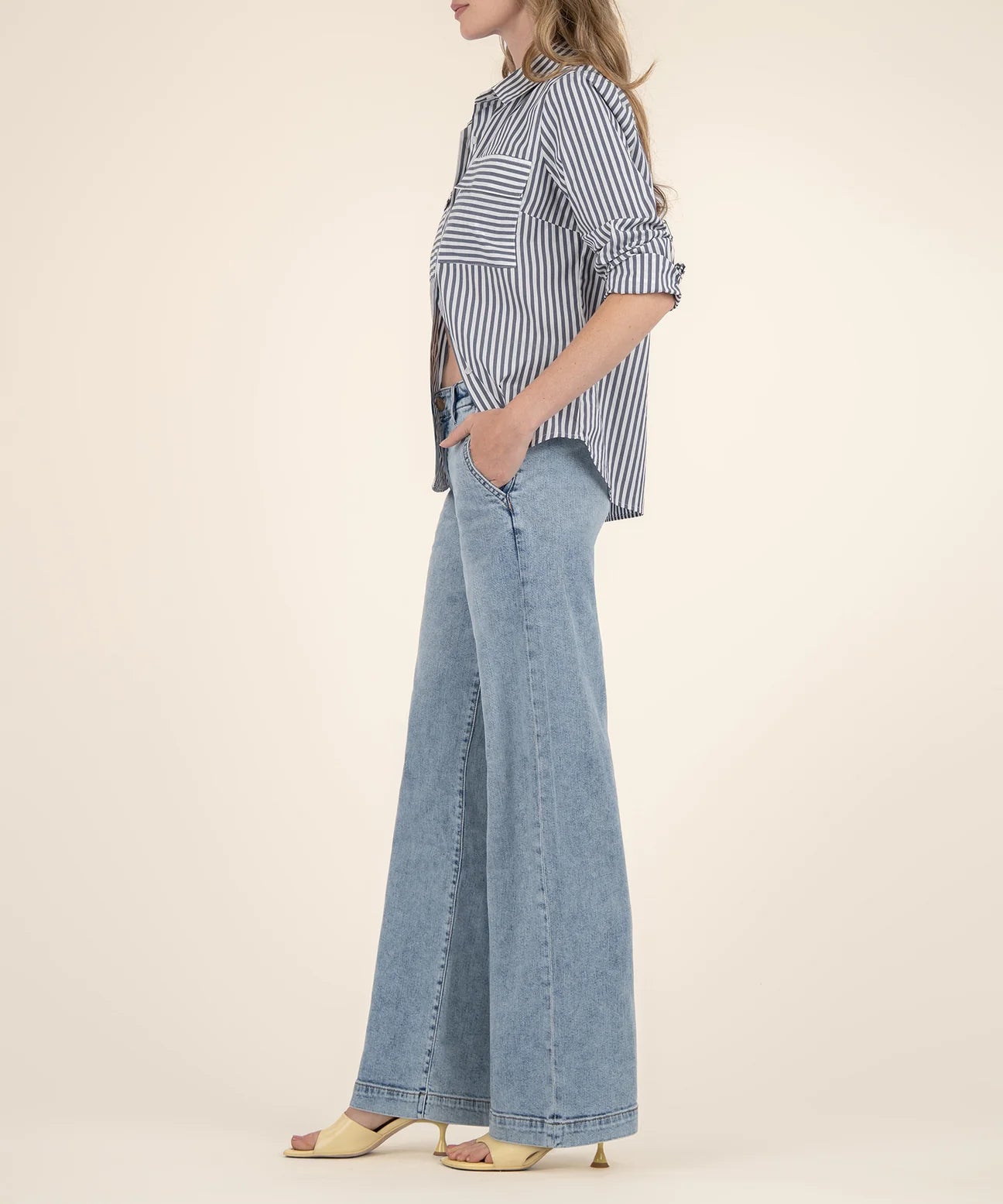 Jean High Rise Wide Leg - Eden Lifestyle