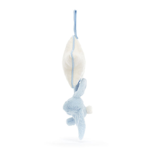Jellycat Bashful Blue Bunny Musical Pull - Eden Lifestyle