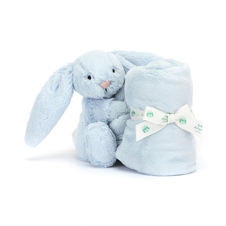 Jellycat Bashful Blue Bunny Soother - Eden Lifestyle