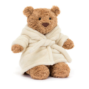Jellycat Bathrobe Bartholomew Bear - Eden Lifestyle