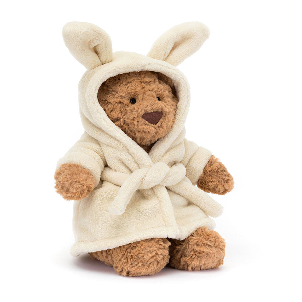 Jellycat Bathrobe Bartholomew Bear - Eden Lifestyle
