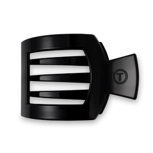 Jet Black Large Flat Square Clip - Eden Lifestyle