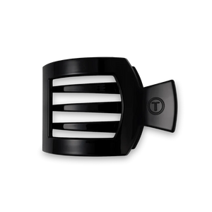 Jet Black Medium Flat Square Clip - Eden Lifestyle