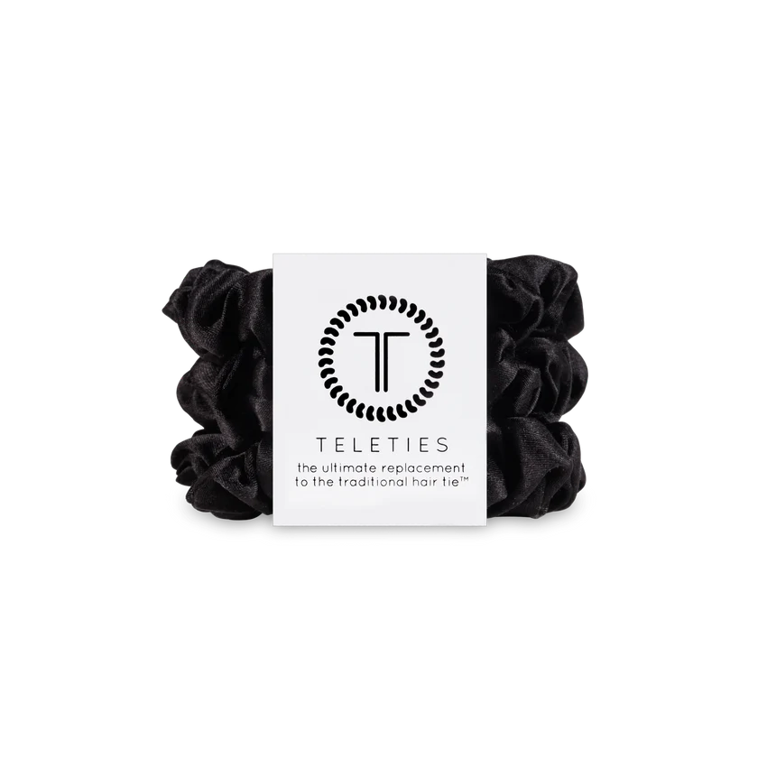 Jet Black Scrunchies Small - Eden Lifestyle