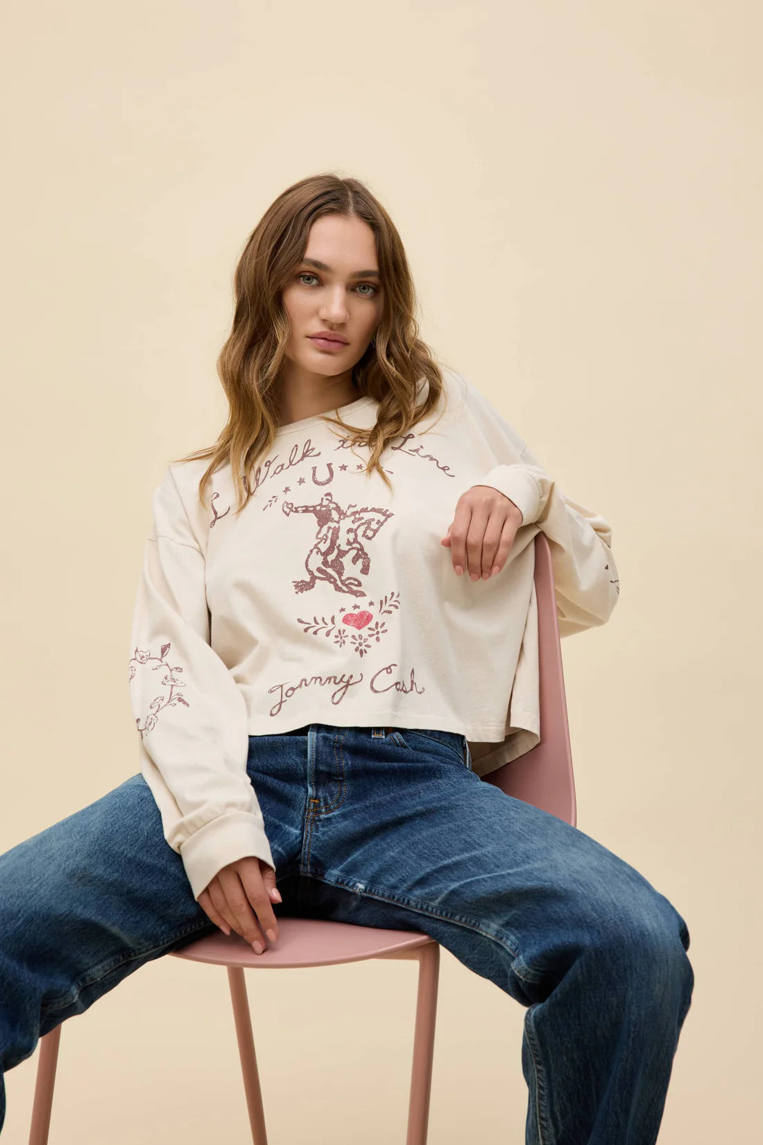 Johnny Cash Walk The Line Meet & Greet Long Sleeve - Eden Lifestyle