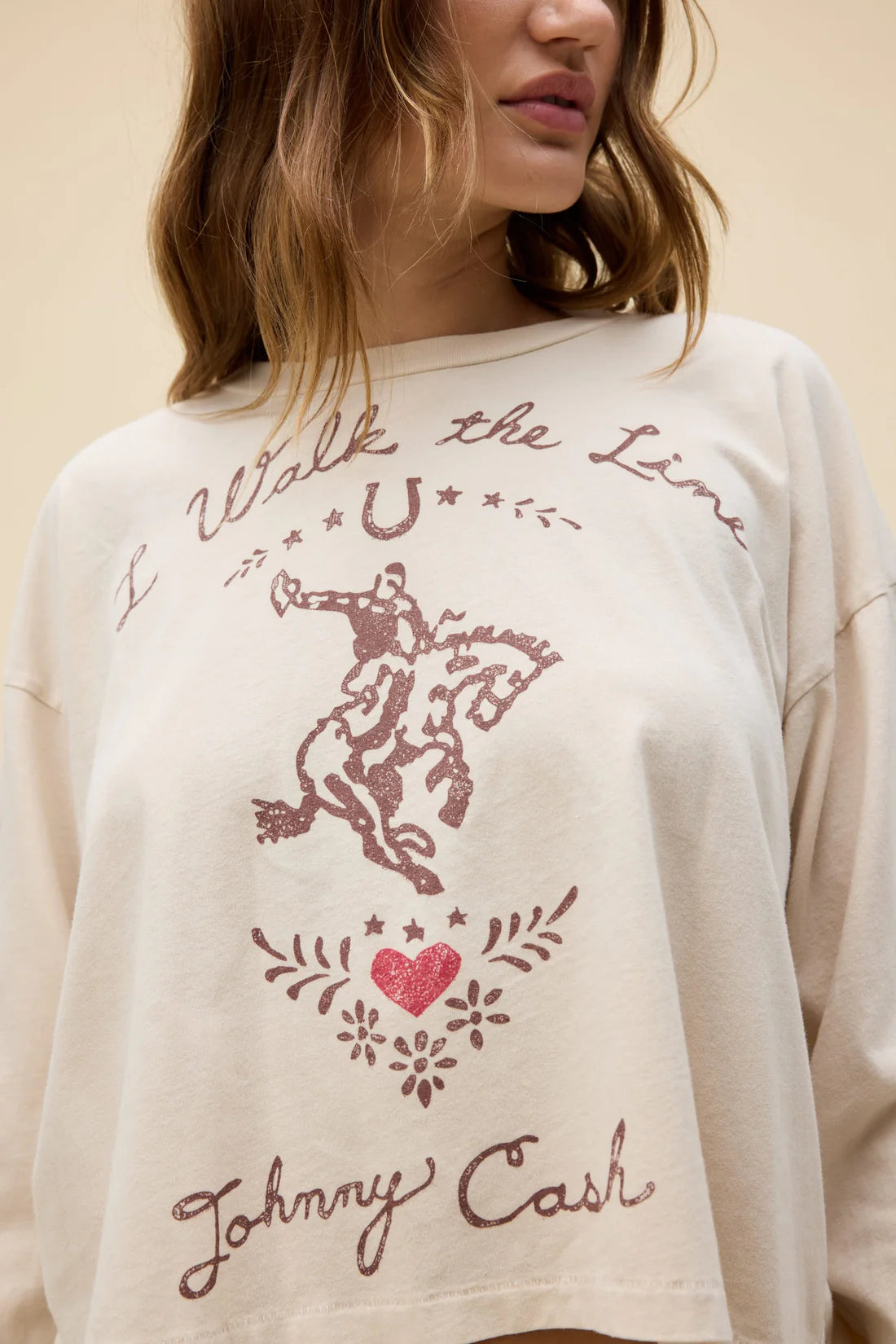 Johnny Cash Walk The Line Meet & Greet Long Sleeve - Eden Lifestyle