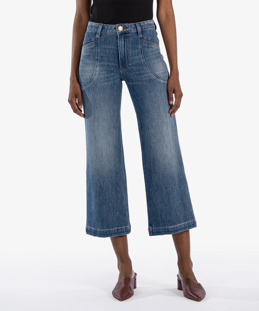 Meg High Rise Wide Leg - Eden Lifestyle