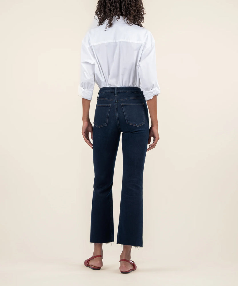 Kelsey High Rise Ankle Flare INVESTING W/EURO - Eden Lifestyle