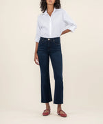 Kelsey High Rise Ankle Flare INVESTING W/EURO - Eden Lifestyle