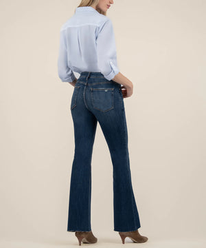 Kut from the Kloth Stella High Rise Super Flare  Decent Wash - Eden Lifestyle