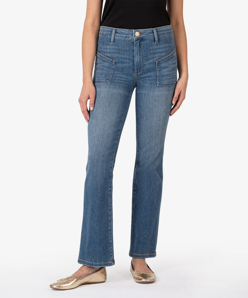 Kelsey High Rise Ankle Flare - Eden Lifestyle