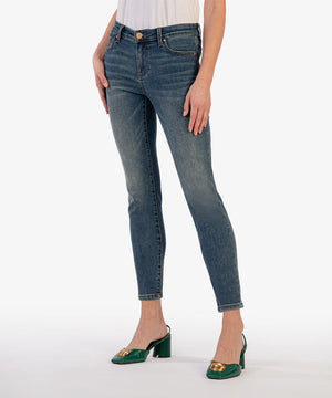 KUT from the Kloth Connie Mid Rise Ankle Slim Fit Skinny - Eden Lifestyle