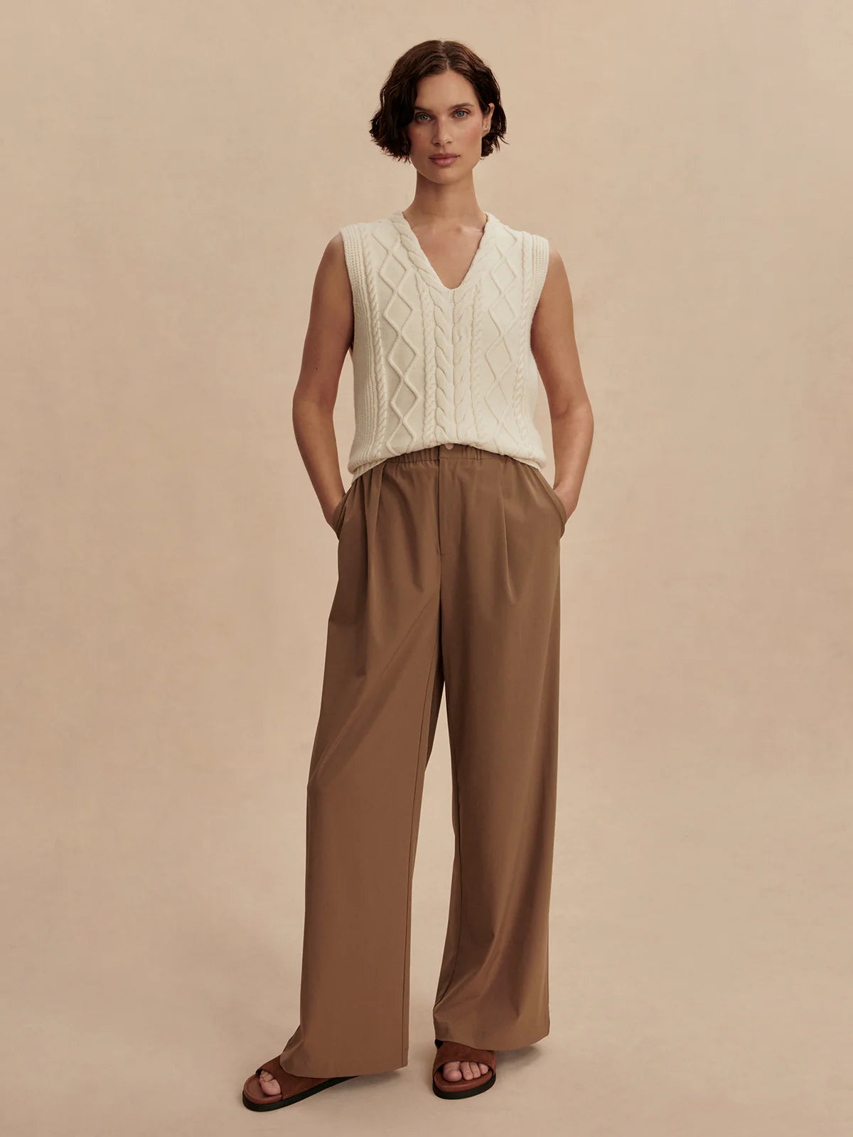 Kayson Wide Leg Pant 29.5" - Eden Lifestyle