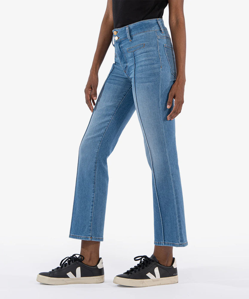 Kelsey High Rise Ankle Flare - Eden Lifestyle