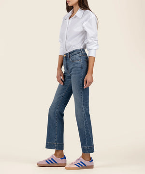 Kelsey High Rise Ankle Flare - Eden Lifestyle