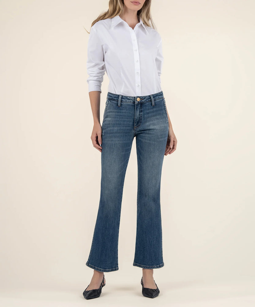 Kelsey Mid Rise Ankle Flare - Eden Lifestyle