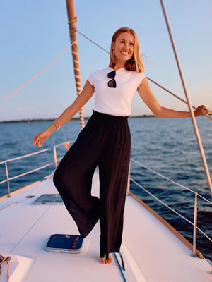 Krista Black Pant - Eden Lifestyle