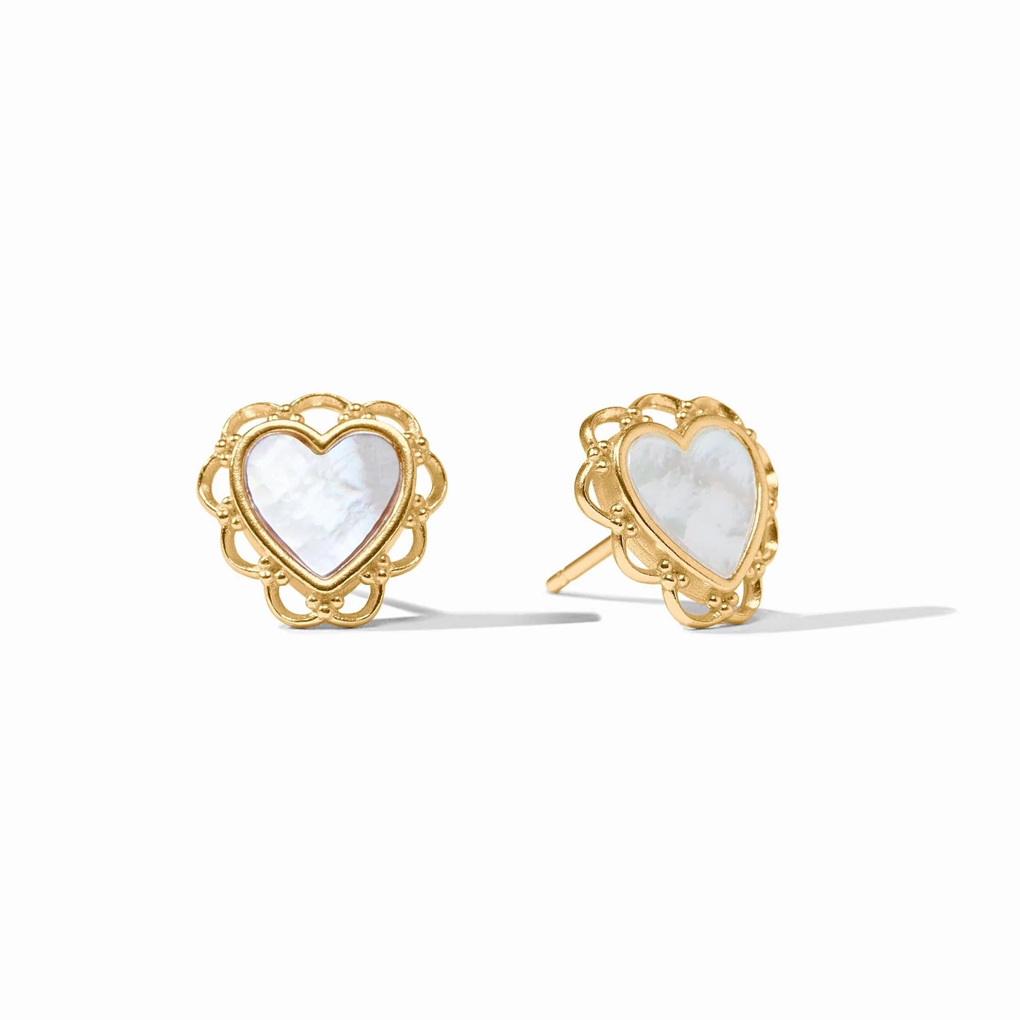 Lace Heart Stud - Eden Lifestyle
