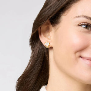 Lace Heart Stud - Eden Lifestyle