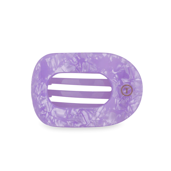 Lavender Mist Medium Flat Round Hair Clip - Eden Lifestyle