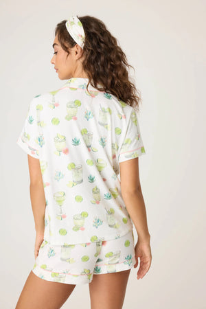 Limes & Sunshine 3-Piece PJ Set - Eden Lifestyle