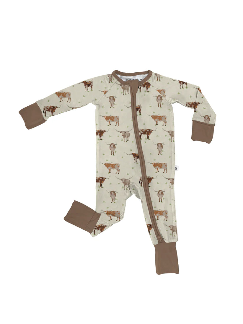 Longhorns Long Sleeve Pajamas - Eden Lifestyle