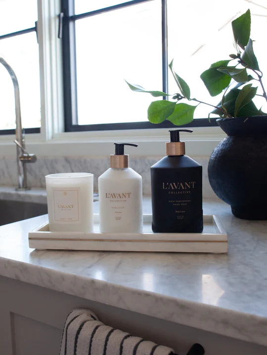 L'AVANT Hand Lotion (Glass Bottle) Fresh Linen - Eden Lifestyle