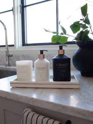 L'AVANT Hand Lotion (Glass Bottle) Fresh Linen - Eden Lifestyle