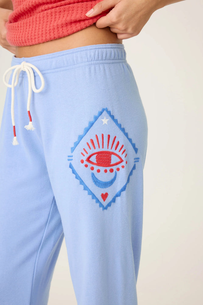 Lucky Me Hooded Zip Sweatshirt and Band Pant Set - Eden Lifestyle