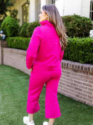 Lula Pink Bows Top and Pant Set - Eden Lifestyle