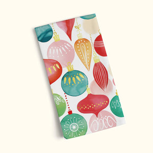 Luminous Ornaments Holiday Cotton Tea Towel - Eden Lifestyle