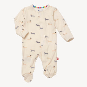 Magnetic Me by Magnificent Baby Beenie Von Weinie Modal Magnetic Parent Favorite Footie