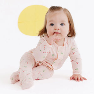 Magnetic Me by Magnificent Baby Rodeo Drive Pink Modal Magnetic Parent Favorite Footie - Eden Lifestyle