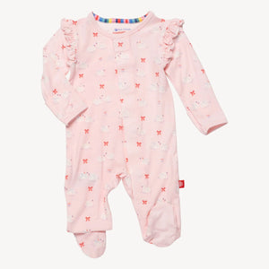Magnetic Me by Magnificent Baby Swan of a Kind Modal Magnetic Parent Favorite Footie - Eden Lifestyle