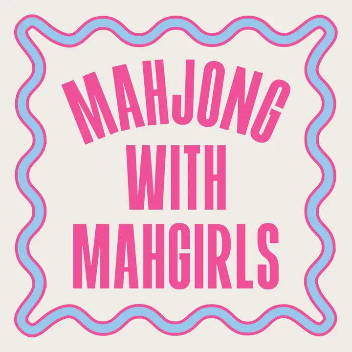Mahgirls Mahjong Cocktail Napkin