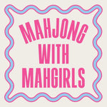 Mahgirls Mahjong Cocktail Napkin